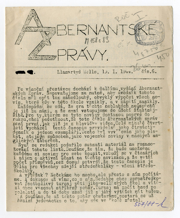 Alois Krušina - Abernantské zprávy 