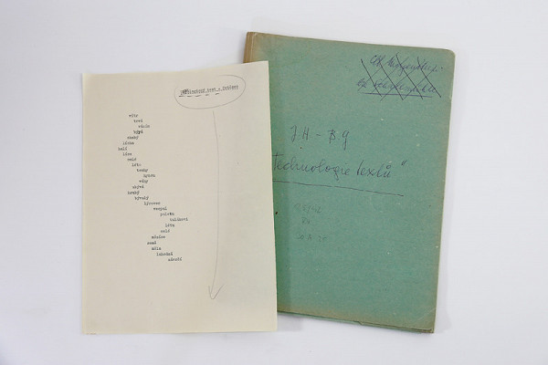 Josef Hiršal − Bohumila Grögerová - Technologie textů 