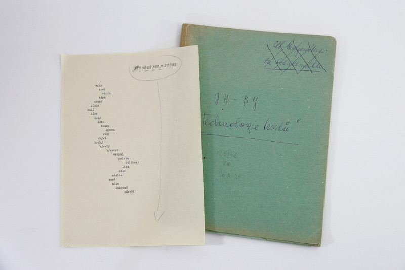 Josef Hiršal − Bohumila Grögerová - Technologie textů 