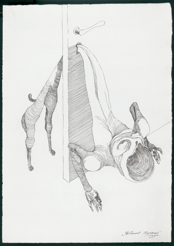 Karel Nepraš - Ilustrace ke knize L. Klímy Utrpení knížete Sternenhocha 